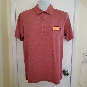 USC TROJANS NEW COLLEGE POLO SHIRT MENS SMALL